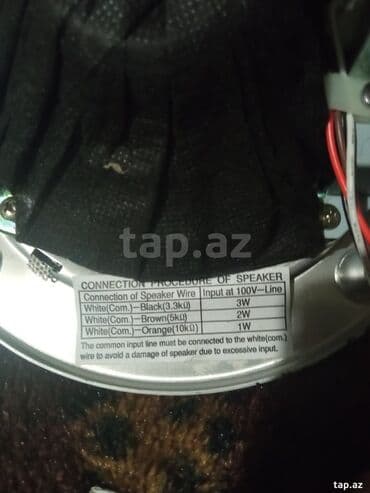 Усилители: Новый Panasonic Колонка, Тип - Акустическая, цвет - Белый — 8