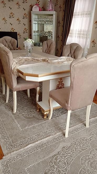 divan kreslo satiram: Новый, Стол и стулья, Азербайджан — 1