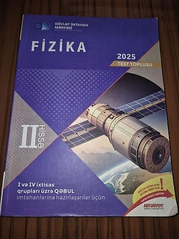 Məhsul: “Fizika – 2025 Test Toplusu”, II hissə Xüsusiyyətlər: -