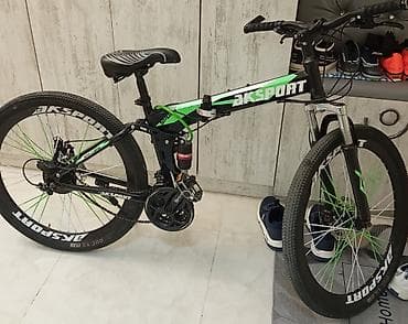 bmx velosiped: AKSPORT dağ velosipedi - Çərçivə: qatlanan alüminium çərçivə — 1