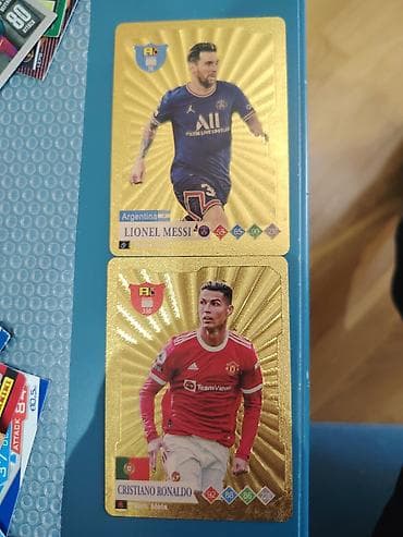 messi formaları: Panini Adrenalyn XL parıldayan futbol kolleksiya kartları seti - — 1