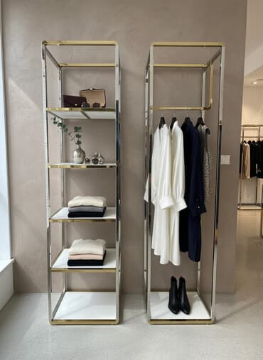 вешалка стойка для одежды напольная в икеа: Butik vitrin və ticarət avadanlıqları dəsti - Paslanmayan polad — 3