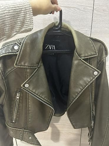 kurtka dəri: Dəri kurtka, Zara, XS — 1