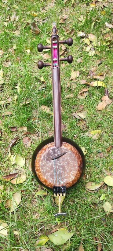 saz musiqi aləti: Professional Kamança Kamança profesional Üz dərisi Palmer balığı — 5