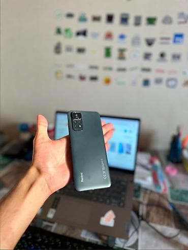 ipad min 5: Xiaomi 11T Pro, 256 GB, rəng - Boz, 
 Barmaq izi, İki sim kartlı, Face ID — 2