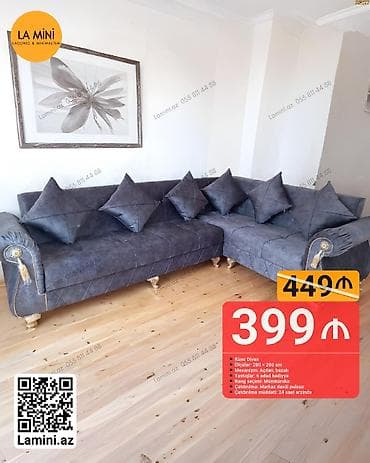 Künc divan, Açılan, Bazalı, Şəhərdaxili pulsuz çatdırılma — 1