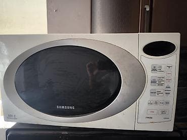 metbex peci: Mikrodalğalı soba Samsung, Qril ilə, rəng - Ağ, İşlənmiş — 3