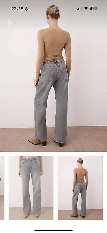 cins yubka: Cinslər, Trendyolmilla, M, rəng - Boz — 4