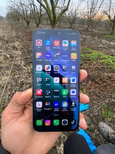 telefon nokia 8: Honor X8c, 256 GB, rəng - Qara, Sensor — 1