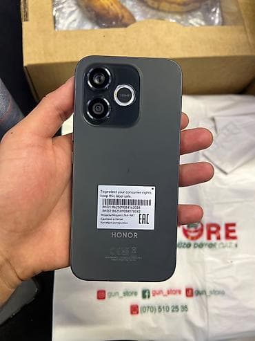 antik telefon: Honor 400 Lite, 256 GB, rəng - Boz, Zəmanət — 1