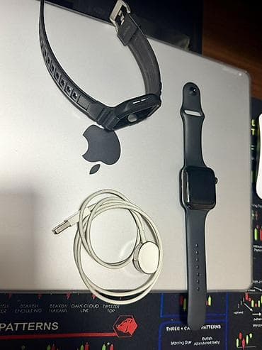 Женская обувь: Смарт часы, Apple, Сенсорный экран, цвет - Серый — 1