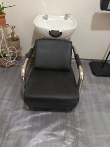 saç yuma moykası: Saş yuyulması kreslosu — 1