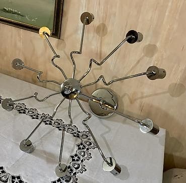 çiraq: Çılçıraq, 10 və daha çox lampa, Metal — 2
