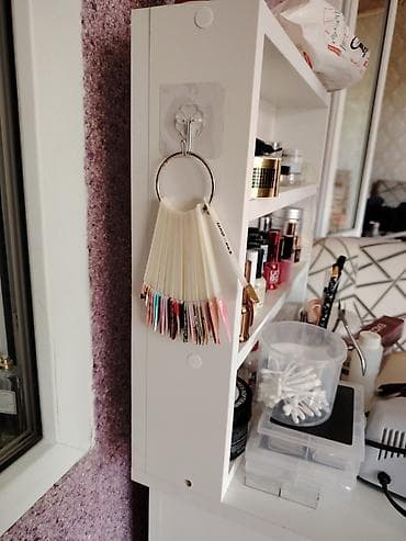 Мебель на заказ: Прямой стол, С выдвижными ящиками, С полками — 3