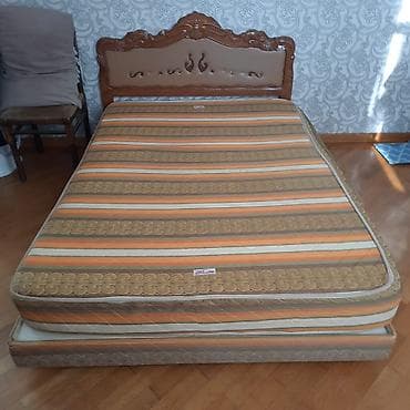 Təcili endirim edildi. taxt satılır 50 azn.Matrası qiymətə — 1