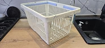 rezin slank: Plastik çoxməqsədli səbət - Material: qalın, möhkəm plastik - Rəng — 6