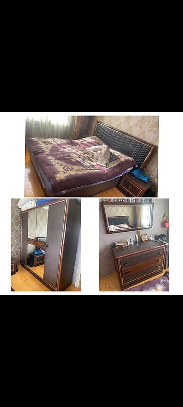 plastik komod: İkinəfərlik çarpayı, Dolab, Komod, Termo, İşlənmiş — 1