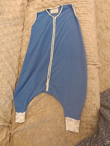 Bayram kostyumları: Uşaq yuxu tulumu – YORNI, 3–6 yaş - Model: qolluqsuz, ayaqlı yuxu — 1