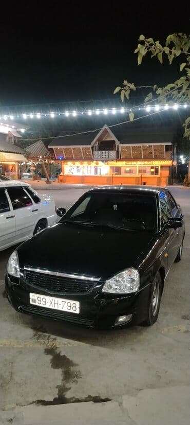 traktor 1221 qiymeti: Lada Priora sedan – qara rəng, 4 qapılı, ön və arxa işıqlar orijinal — 9