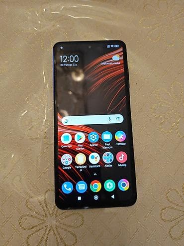 ev ucun telefon: Poco X3 Pro, 128 GB, rəng - Qara, Barmaq izi — 1