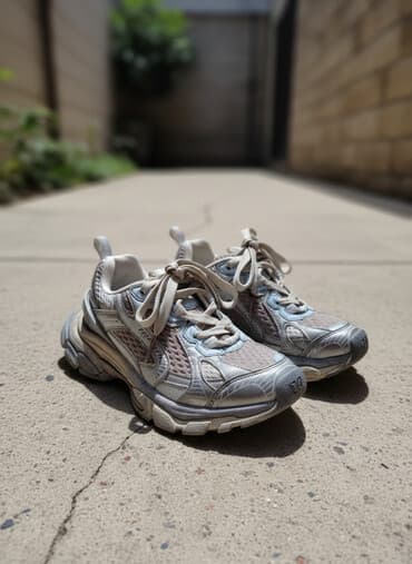 gümüşün qramı qiyməti 2022: Balenciaga, Ölçü: 36.5, rəng - Gümüşü, Yeni — 1