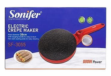 sonifer blender: Sonifer SF-3055 Elektrik Krep Hazırlayan - Güc: 600W - Lövhənin — 1