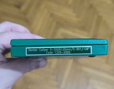 külək ölçən cihaz: Ştangen `````````````````````````````````````` Vernier Caliper — 5