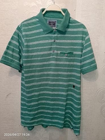 Личные вещи: Мужское поло, XL, цвет - Зеленый — 3