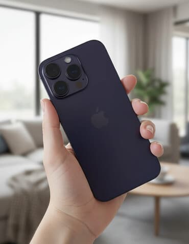 IPhone 14 Pro, 256 GB, Deep Purple, Simsiz şarj lalafo.az -da IPhone 14 Pro, 256 GB, Deep Purple, Simsiz şarj