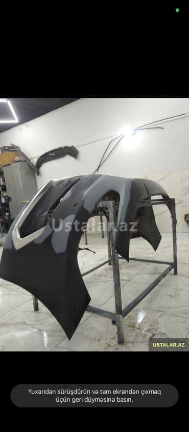 dəmir qapl: Malyar afdo, maşının malyar işi görülməsi, Bufer yamanması və. s, Öz — 10