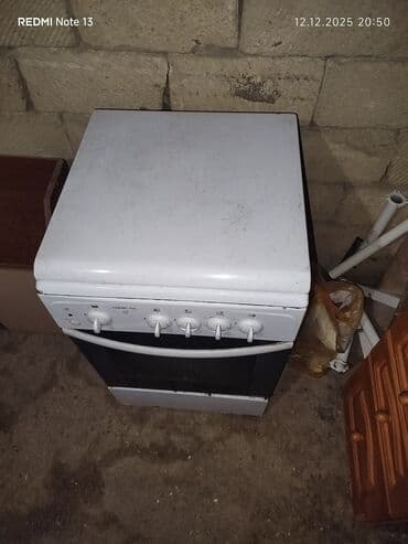 işlenmiş qaz peci: Qarışıq sobası Ayrıca dayanan, 4 gözlü, İşlənmiş — 4