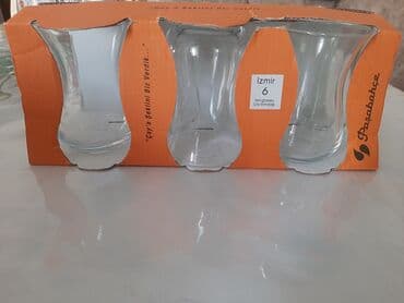 armudu stəkan neçə ml: Armudu stəkanlar, Şüşə, 6 ədədli dəst, Türkiyə — 3
