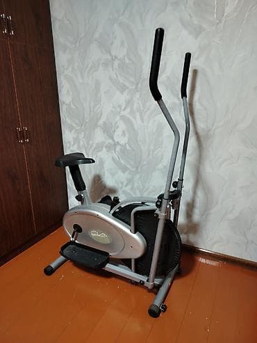 İdman və istirahət: Elliptik trenajor (velosiped + stepper kombinə) - Universal kardio — 1