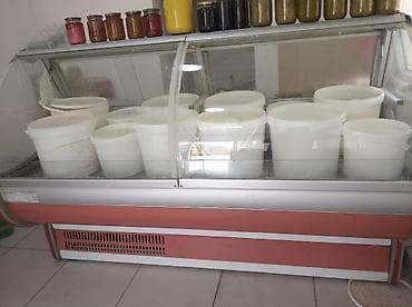 Soyuducu vitrin – mağaza/kafe üçün - Tip: üfüqi servis vitrini — 1