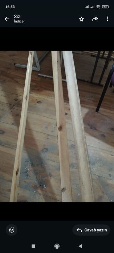 taxta palet: Reykalar, taxtalar, uzunluğu - 15 m — 2