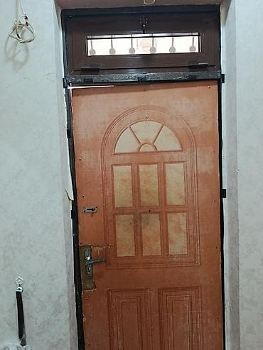 Mənzil üçün İşlənmiş Giriş qapısı 90x230 sm Çərçivə ilə, Ünvandan götürmə — 2