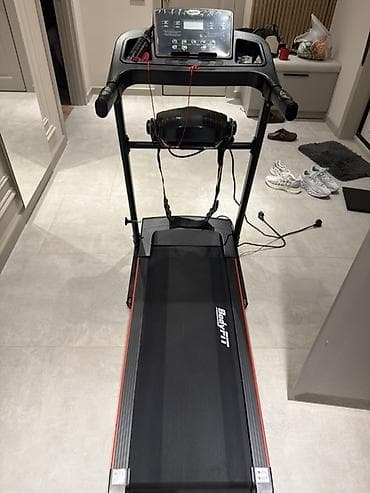 gitara kabel: BodyFit qaçış trenajoru – evdə kardio və ümumi fitnes üçün komplekt — 3