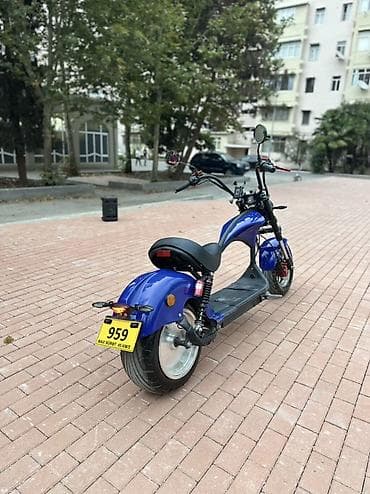 mapetler: Elektrik skuter/motosiklet – şəhər gəzintisi üçün rahat kruizer tipli — 6