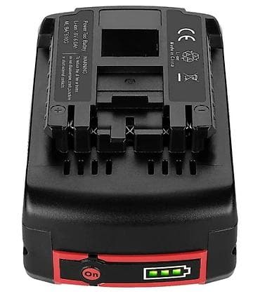 bosch: Bosch uyğun batareya – 18V Li‑ion, 6.0Ah (model BAT609/BAT610G tipli) — 2