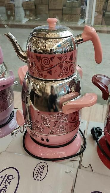 Samovar elektrik samovar Özkent Turk istehsali 3 litr tutumlu su 1,7 — 1