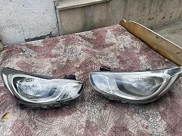 led spoyler: Hyundai accsent (2012–2015, GD) üçün ön fara komplekti – sol və sağ — 4