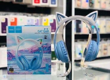 умная колонка алиса купить в баку: "Hoco W42 Cat Ear" bluetooth qulaqlıq. BÜTÜN MALLAR YENIDIR!!!⚜️ Ünvan — 4