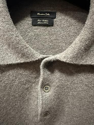 kişi botu: Sviter, Massimo Dutti, L, rəng - Boz — 4