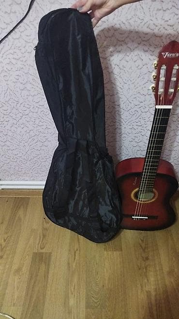 gitara tornado: Valencia klassik gitara – qırmızı-sunburst rəngli, 6 simli, nylon — 2