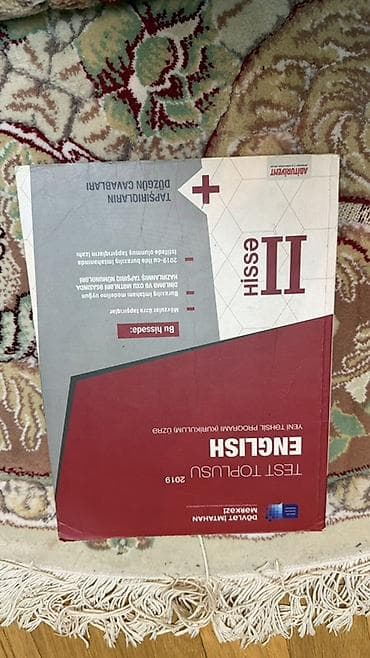 Testlər: Məhsul: English – Test Toplusu (1 və 2 hissə), 2019 Nəşriyyat — 3