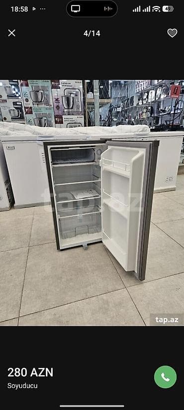 Mini soyuducu – 280 AZN Kompakt ölçülü, tək qapılı mini soyuducu — 1