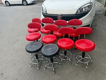 stol balaca: Bar taburet və oturacaqlar – çox sayda - Model: dönən bar tabureti və — 1