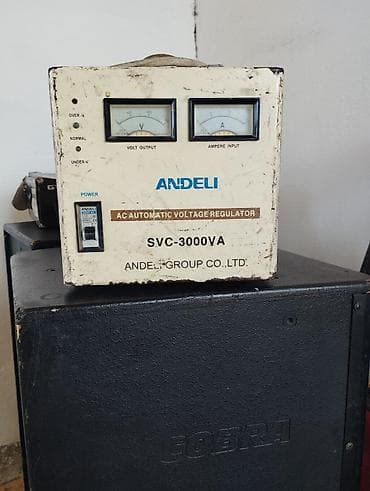 panel beton: ANDELI SVC-3000VA – AC Automatic Voltage Regulator Texniki — 2