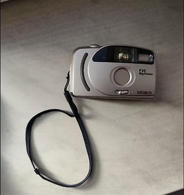 Фотоаппараты: Minolta F35 Big Finder 35mm plyonka fotoaparatı - Kompakt korpus, iri — 1