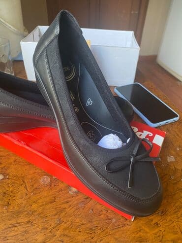 qara mokasinlər: FLO, Ölçü: 40, rəng - Qara, Yeni — 3